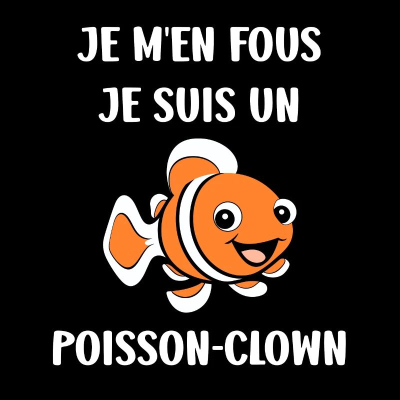 Humour petit poisson clown