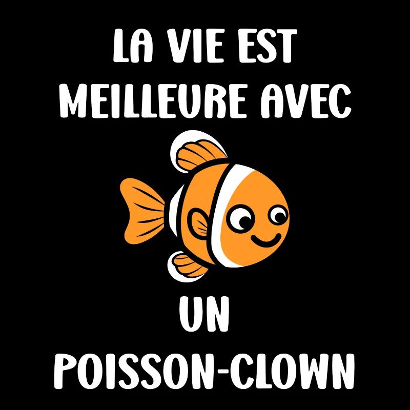 Humour petit poisson clown