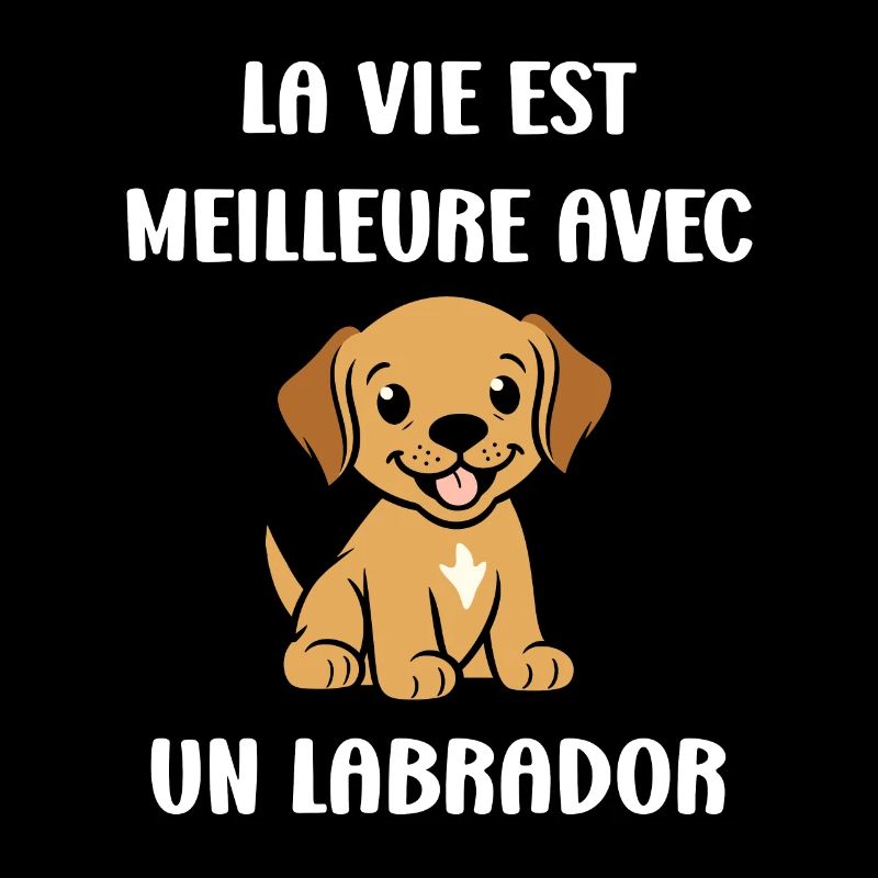 Petit chien humour labrador