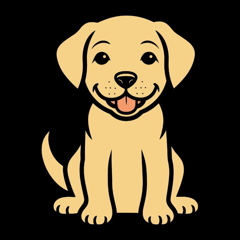Petit chien humour labrador