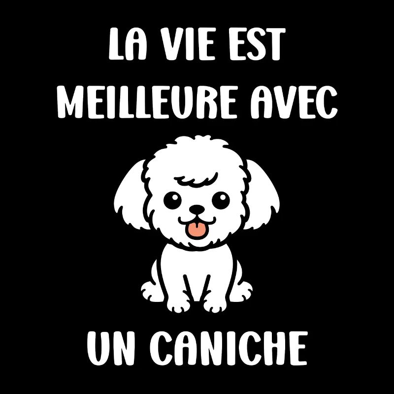 Humour chien petit caniche
