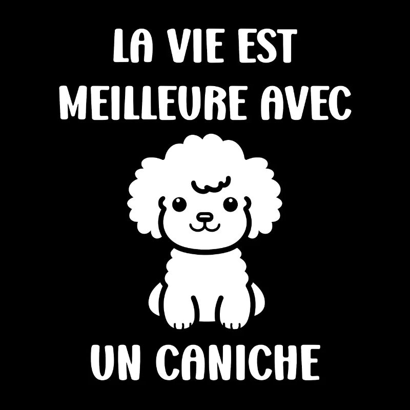 Humour chien petit caniche