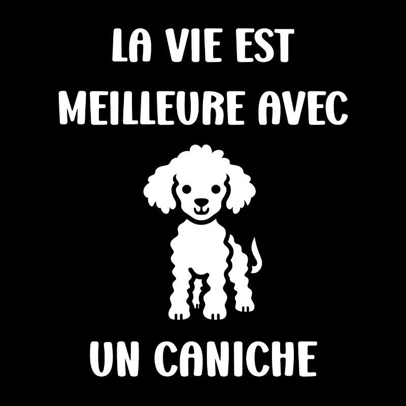 Humour chien petit caniche