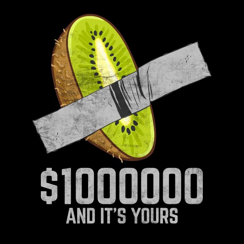 Ruban adhésif Kiwi Fruit Lover citation drôle