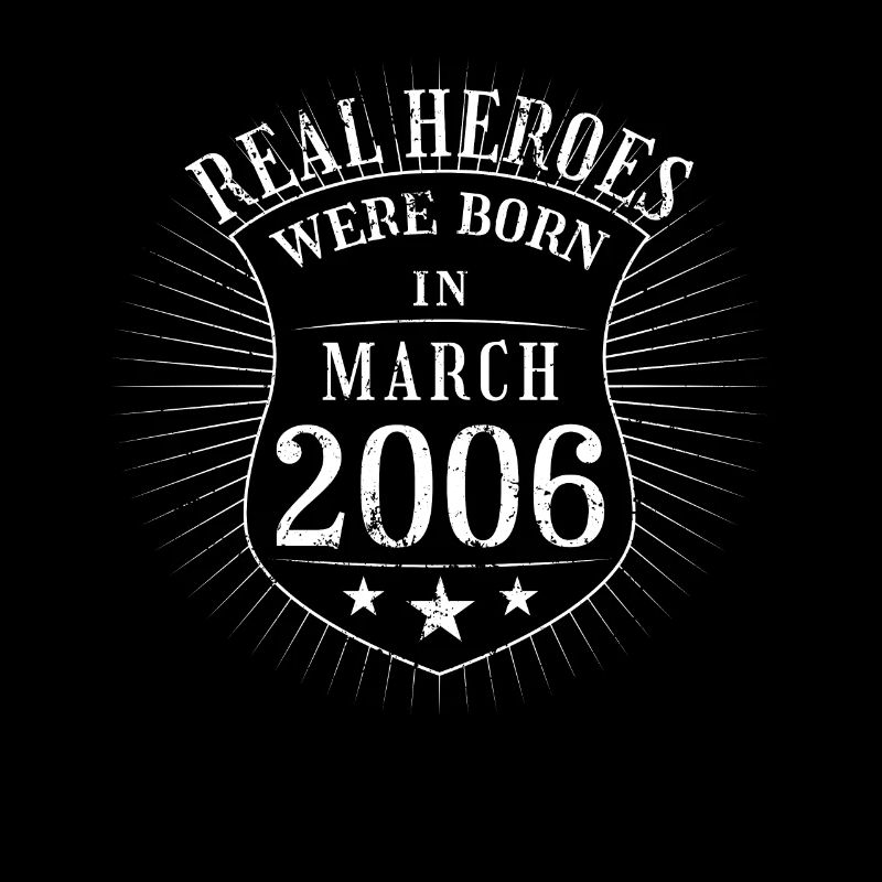 Real Heroes sont nés en Mars 2006 Anniversaire