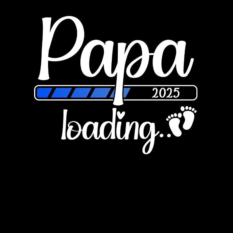 Papa 2025 Loading Schwanger 2025 Papa Est. 2025