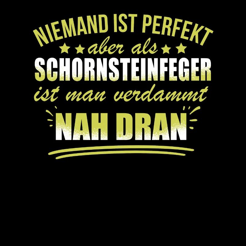 Lustige Schornsteinfeger Beruf Arbeit Kaminkehrer