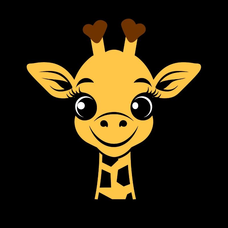 Kopf der Giraffe