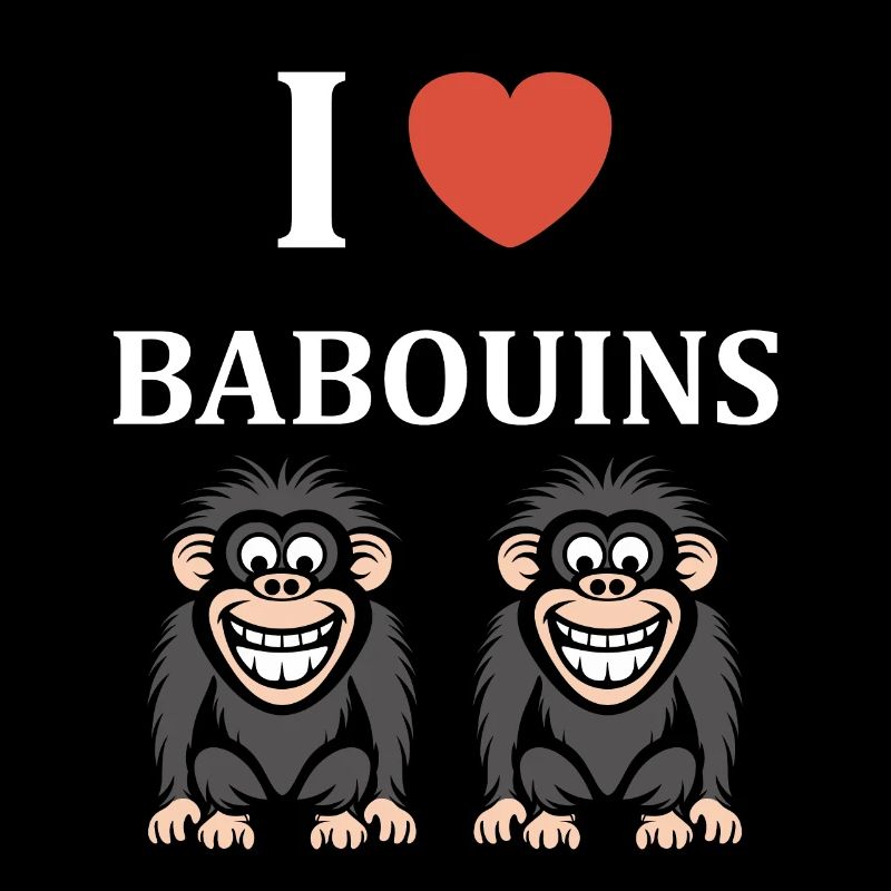 Humour petit singe babouin