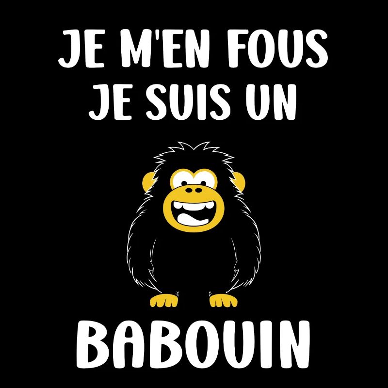 Humour petit singe babouin
