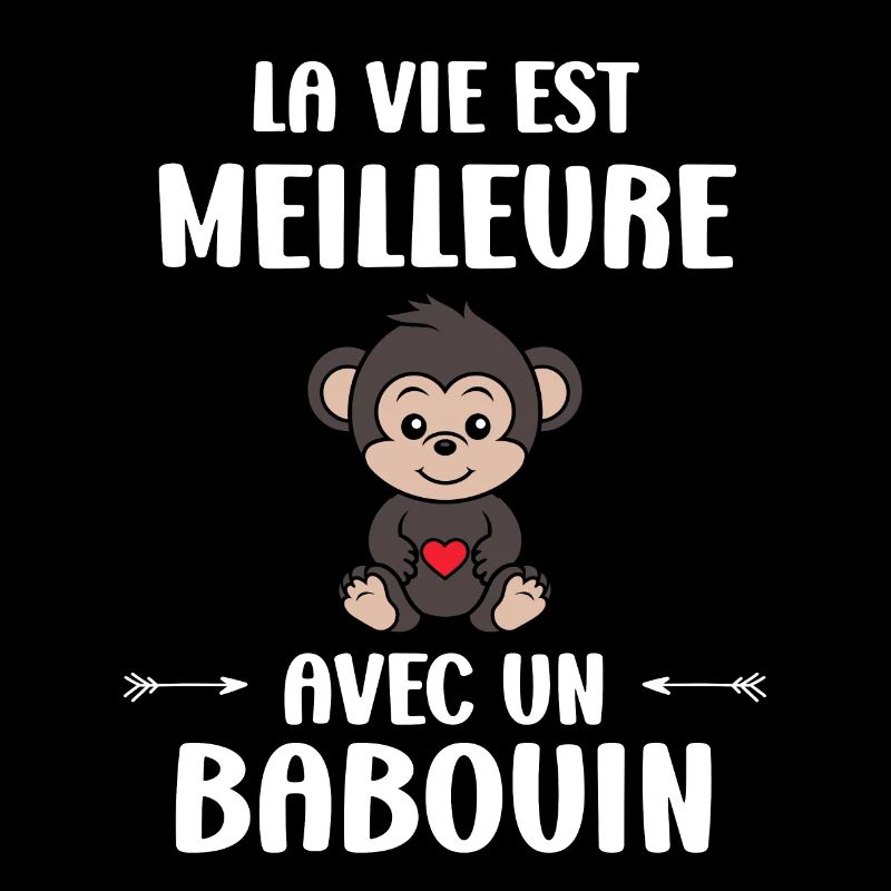 Humour petit singe babouin
