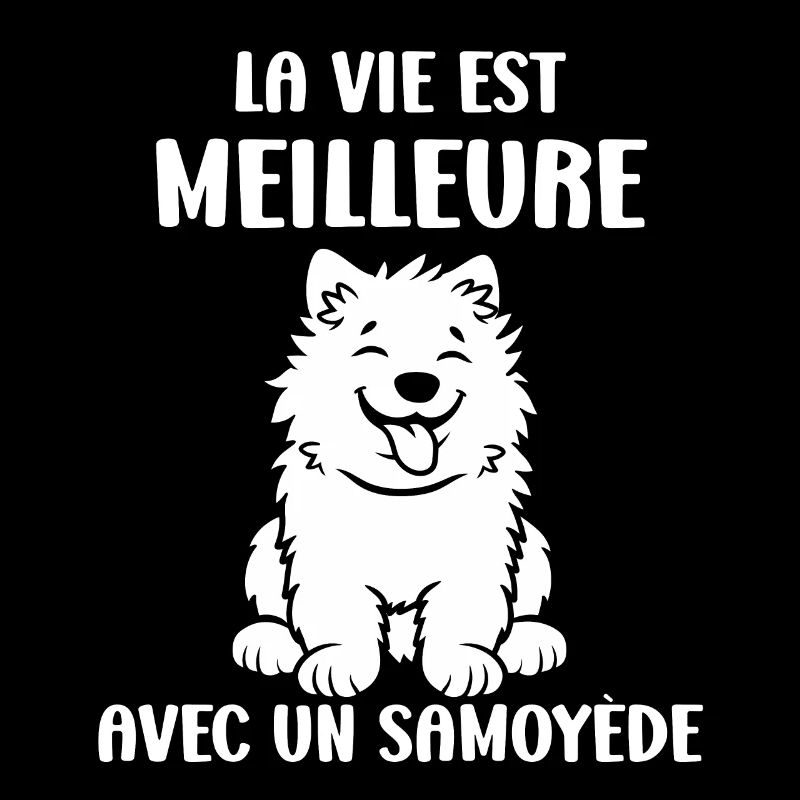 Humour Chien Samoyède