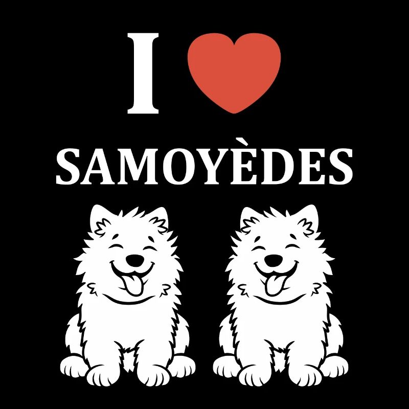 Humour Chien Samoyède