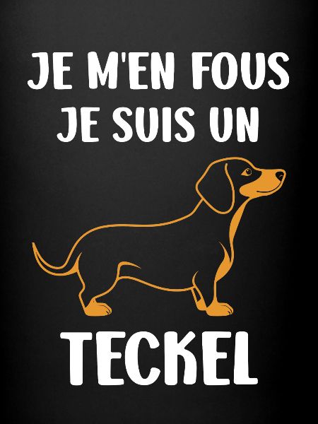 HUmour chien teckel