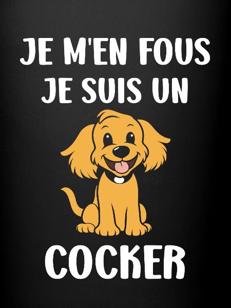 Humour Chien cocker