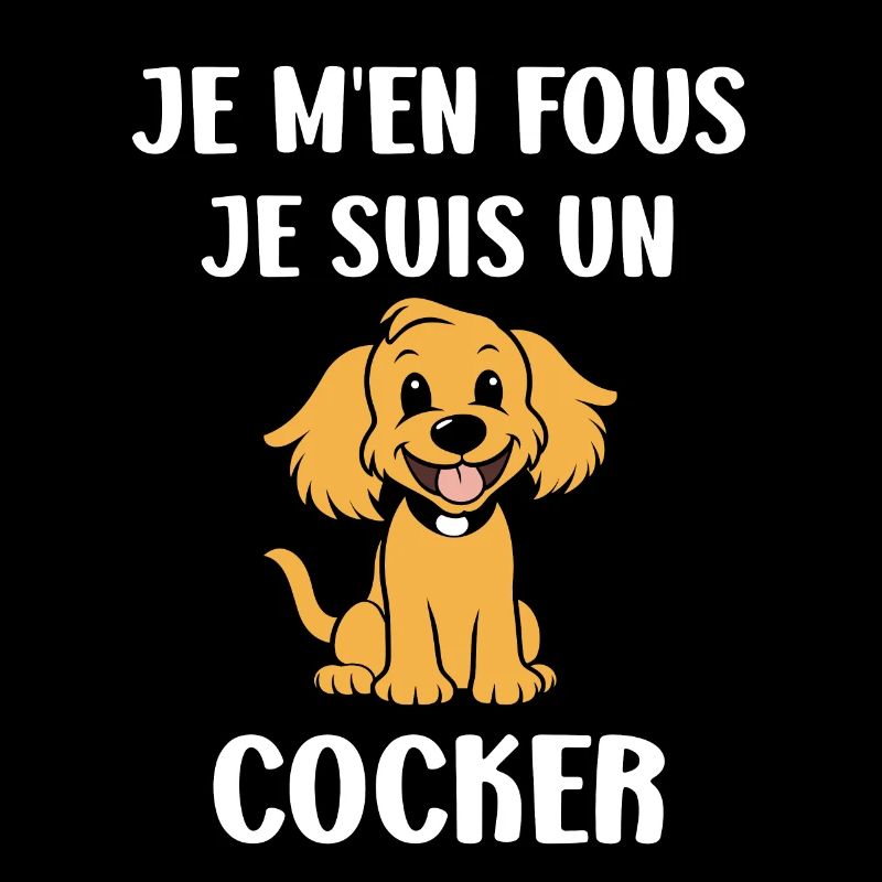 Humour Chien cocker