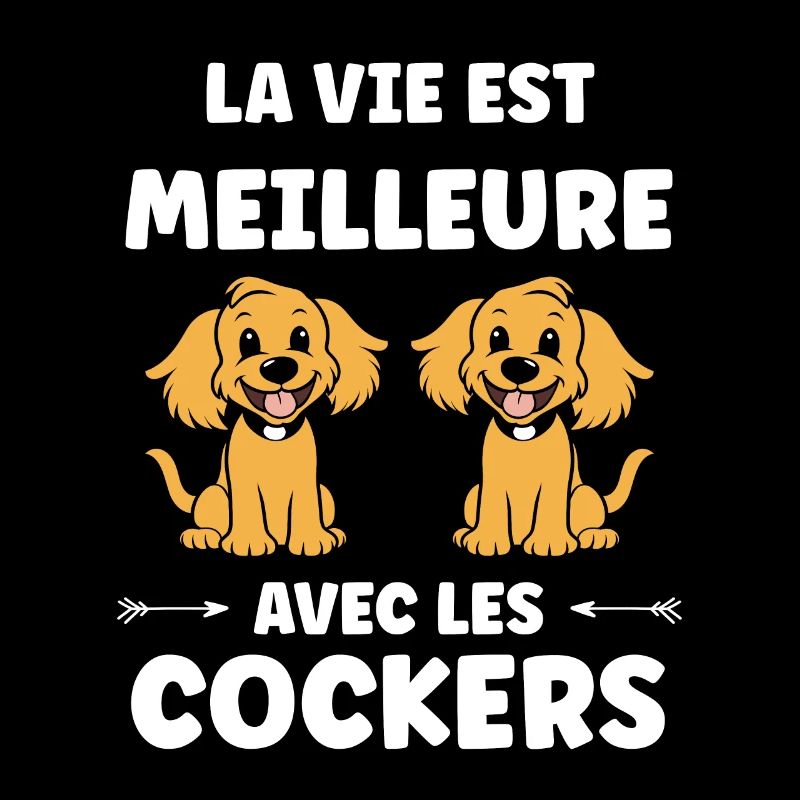 Humour Chien cocker