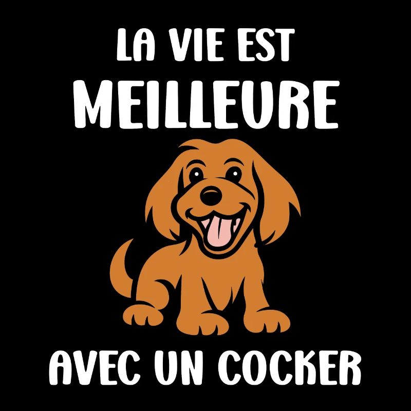 Humour Chien cocker