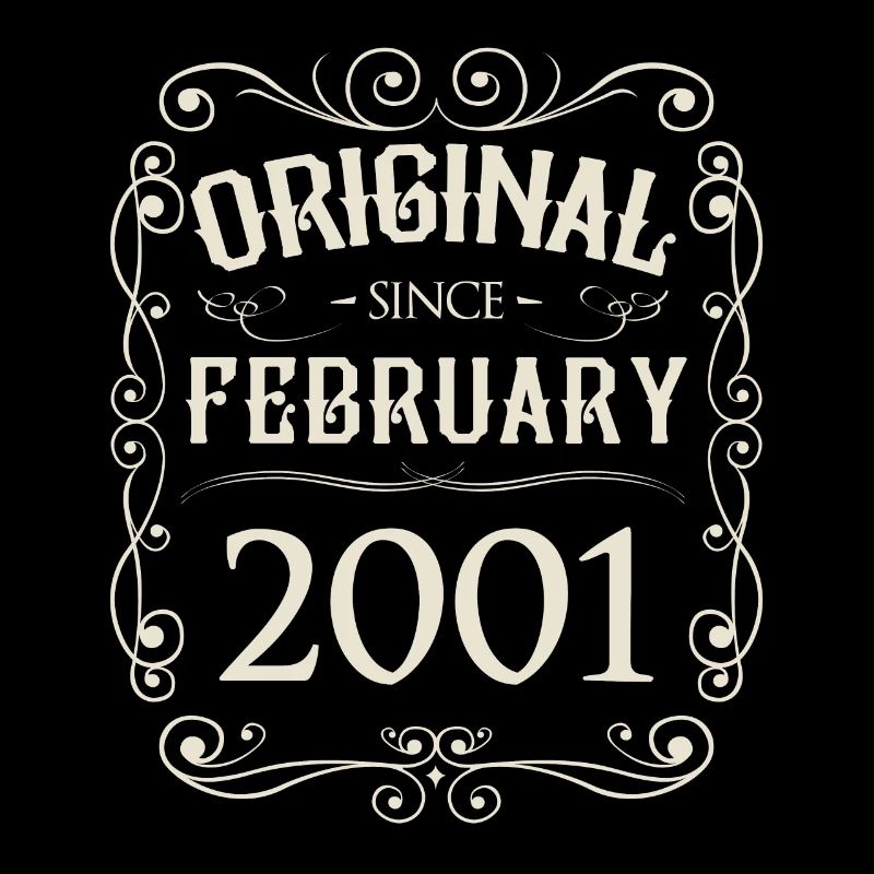 Millésime - Original depuis février 2001 Anniversaire