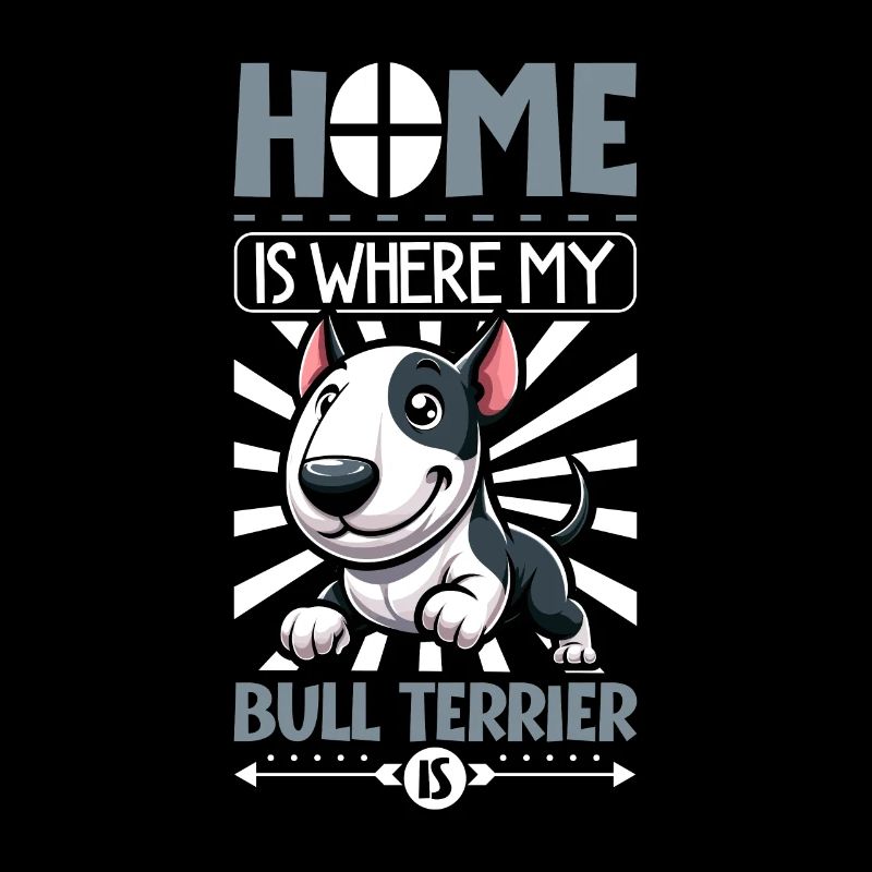 Zuhause - Bullterrier