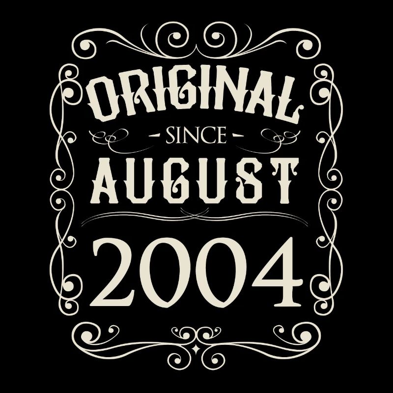 Vintage - Original since August 2004 birthday