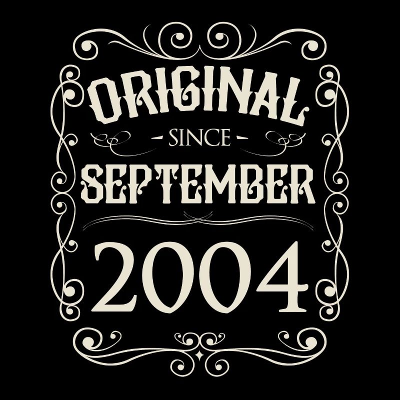 Vintage - Original since September 2004 birthday