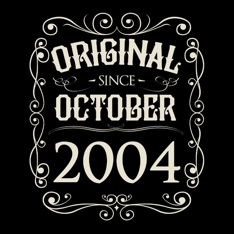 Vintage - Original since October 2004 birthday