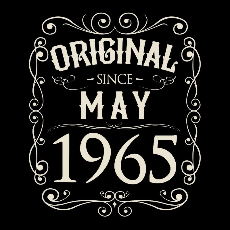Vintage - Original since Mai 1965 Geburtstag