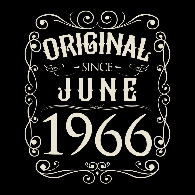 Millésime - Original depuis juin 1966 Anniversaire