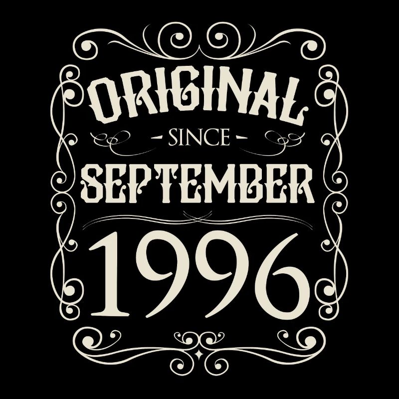 Vintage - Original since September 1996 Birthday