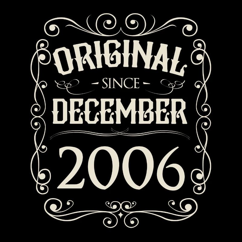 Vintage - Original since December 2006 Birthday