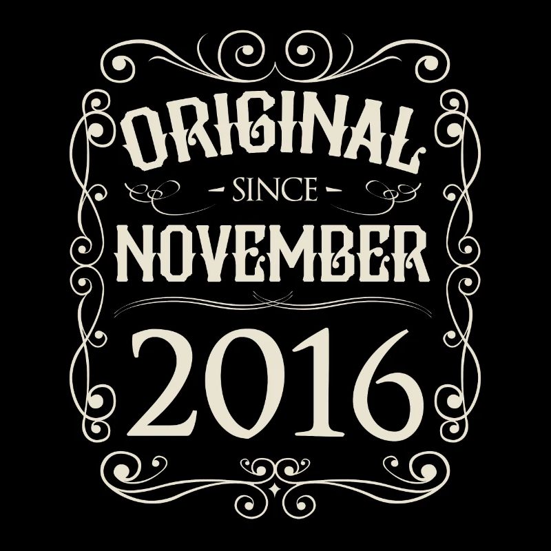 Vintage - Original since November 2016 Birthday