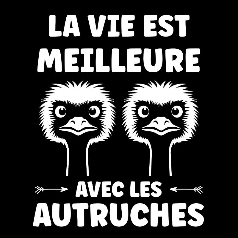 citation humoristique autruche