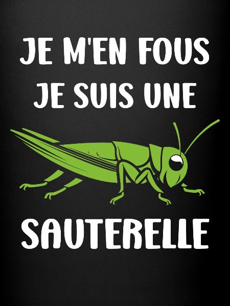 Insecte humour Sauterelle