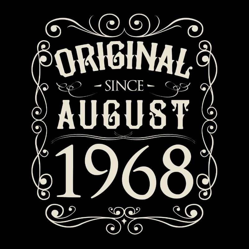 Vintage - Original since August 1968 Birthday