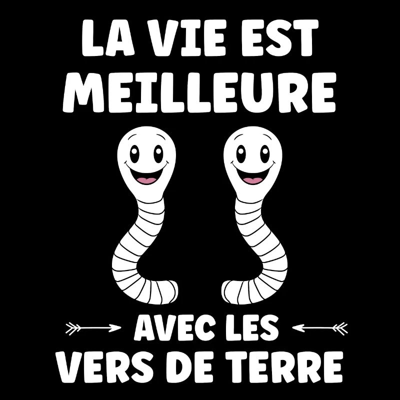 Humour ver de terre