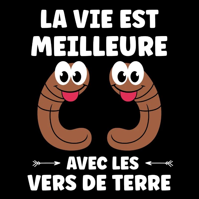 Humour ver de terre