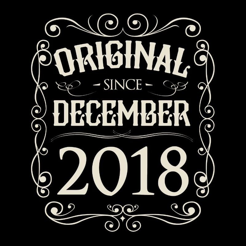 Vintage - Original since December 2018 Birthday