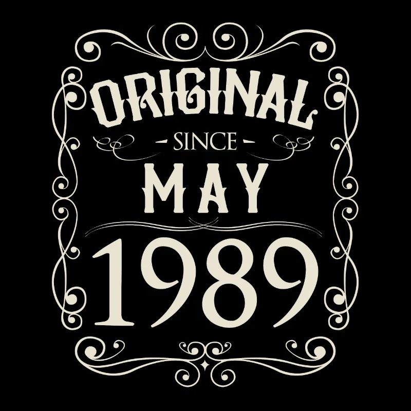 Vintage - Original since May 1989 Birthday