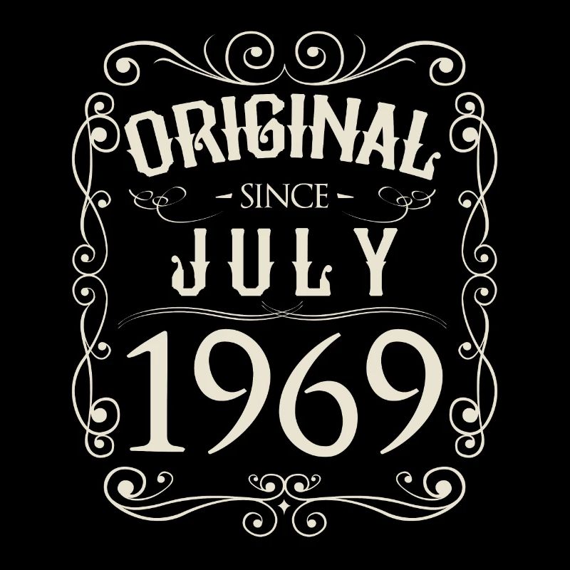 Vintage - Original since Juli 1969 Geburtstag
