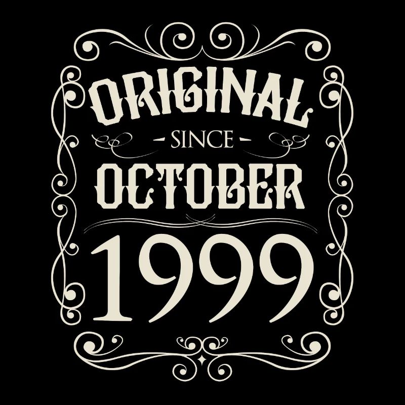 Millésime - Original depuis octobre 1999 Anniversaire