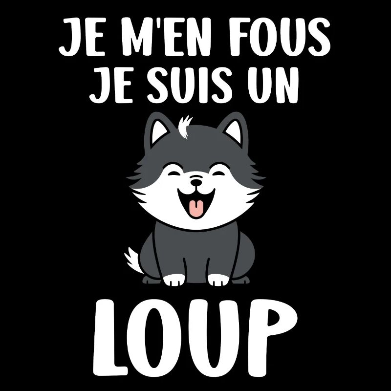 Humour animal petit loup