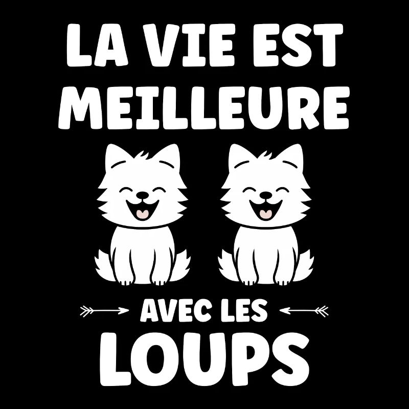 Humour animal petit loup