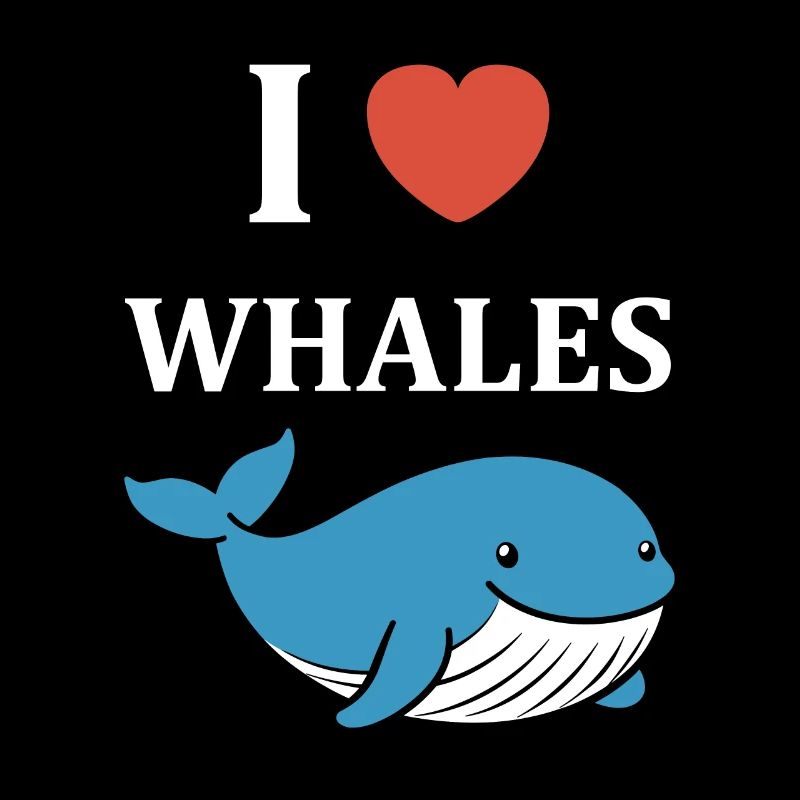 Baleines bleu Amour baleine