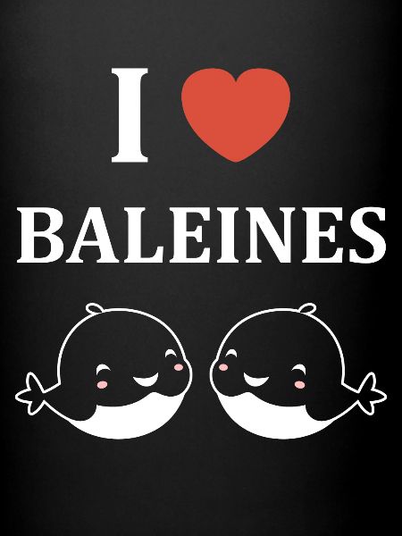 Baleines bleu Amour baleine