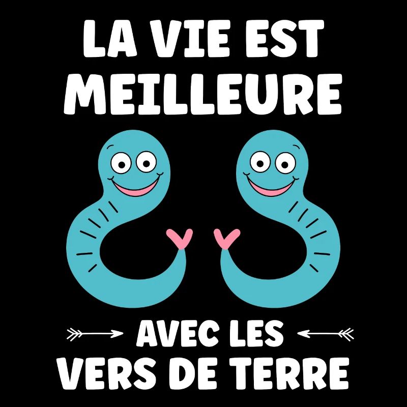 Humour ver de terre