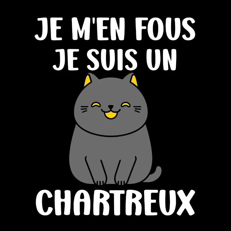 Humour chat chartreux