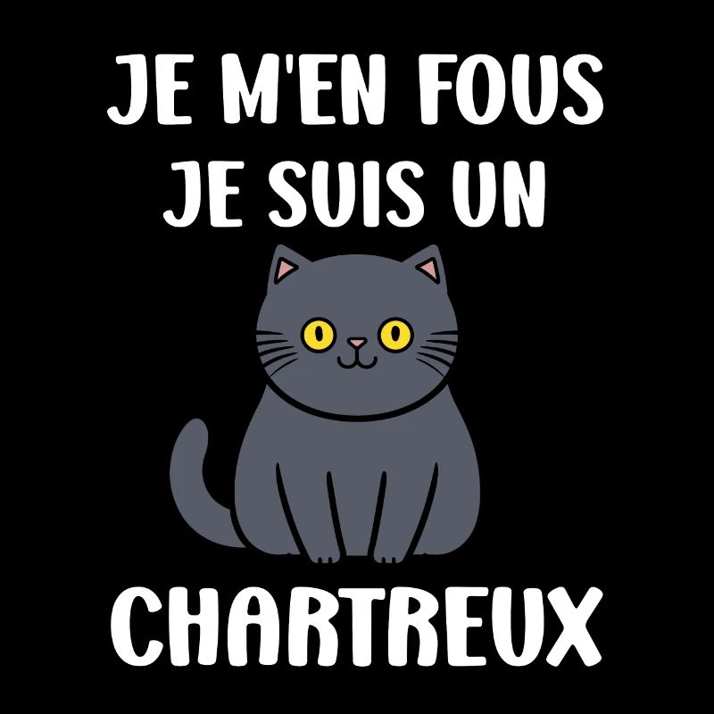 Humour chat chartreux