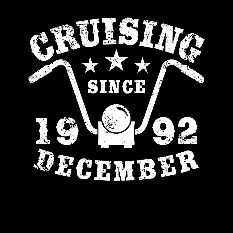 Cruising Biker Anniversaire Décembre 1992 Moto