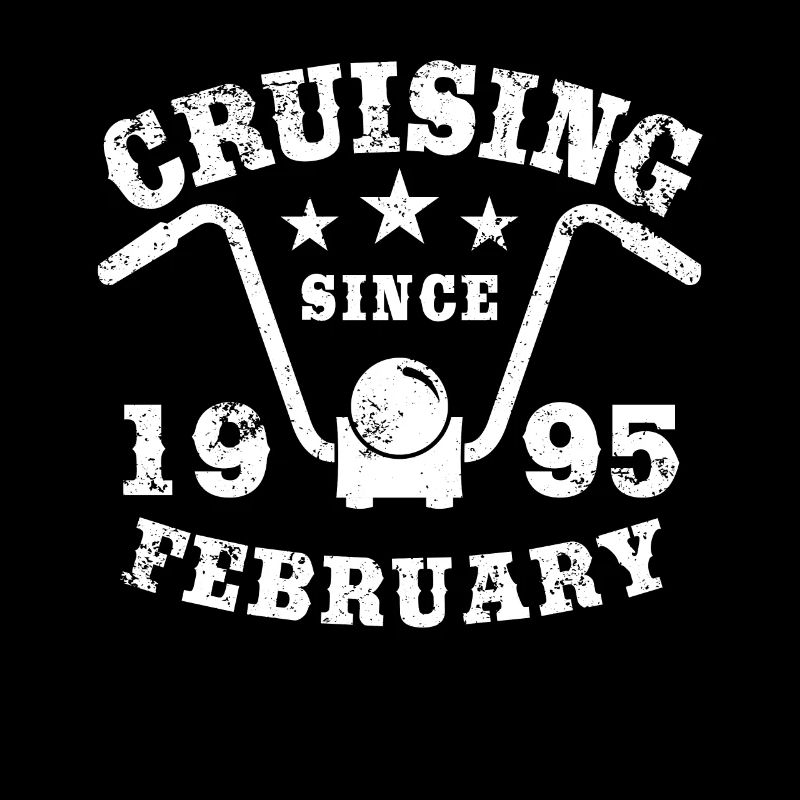 Cruising Biker Geburtstag Februar 1995 Motorrad